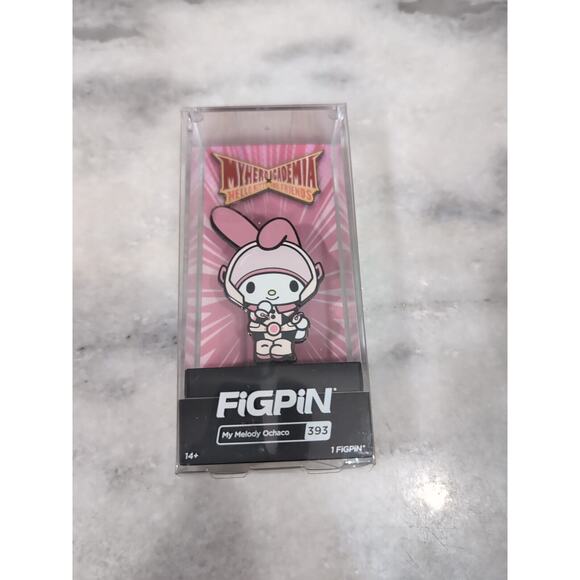 FiGPiN #393 MHA x Sanrio My Melody Ochaco‎ Uraraka, Premium Display Case, Locked - Picture 1 of 5